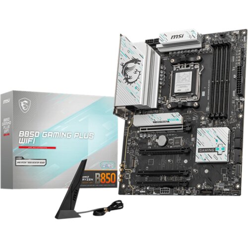 MSI B850 GAMING PLUS WIFI matična ploča AMD B850 Utor AM5 ATX Cene