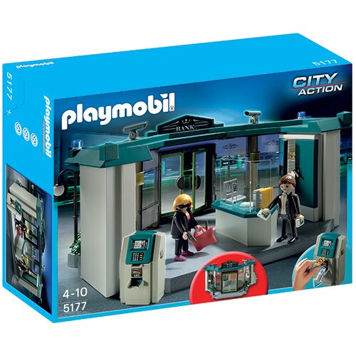 Playmobil city action - policija: banka sa sefovima Slike