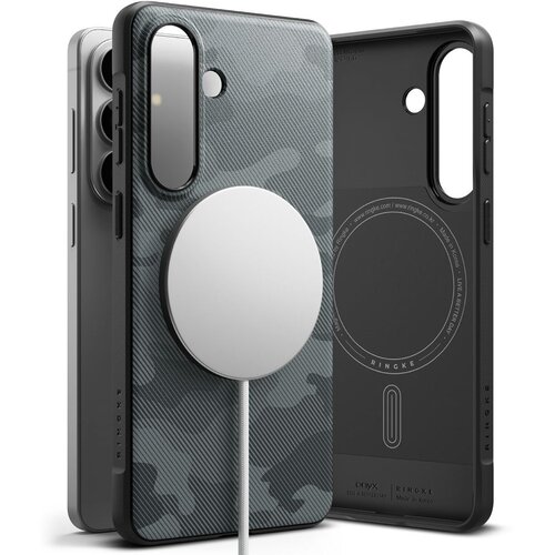 Ringke OVITEK ZA SAMSUNG GALAXY S26 MAGNETNI VZOREC MAGSAFE CAMO ČRN, (5000259143) Cene