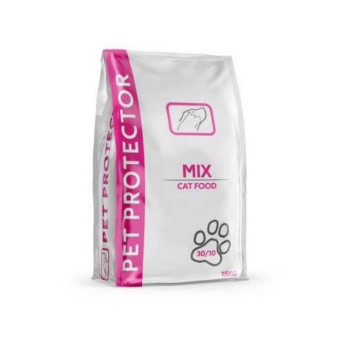 Petprotector cat mix 10 kg -sarena granula-mace ( 04447 ) Slike