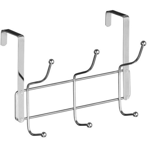 Premier Housewares Metalna vješalica za vrata u srebrnoj boji 11 cm Chrome – Cijene