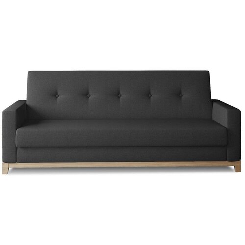 ELTAP Crna sklopiva/s prostorom za odlaganje sofa 216 cm Selene – Cene