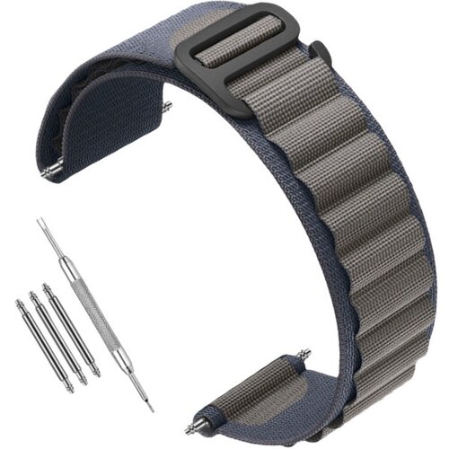 INF Najlonski pa&scaron;ček za uro Garmin, združljiv z modeli 22 mm - Forerunner 245/255/265M Blue, (21733943) Cene