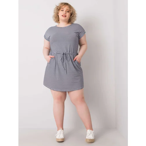 BASIC Feel Good Dress-RV-SK-6632.25-white-navy blue