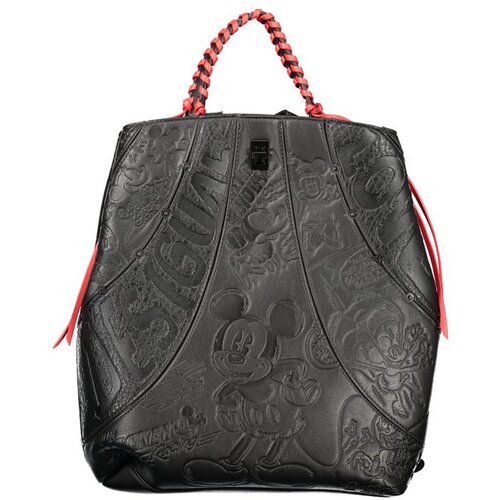 Desigual Mickey Mouse ženski ruksak 34x10x26 cm crni Cijene