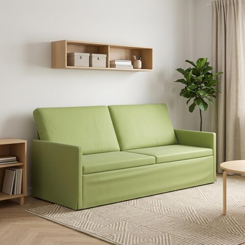 SOFA za 3 osobe Svijetlo zelena 190 x 81 x 82 cm Baršun Cene
