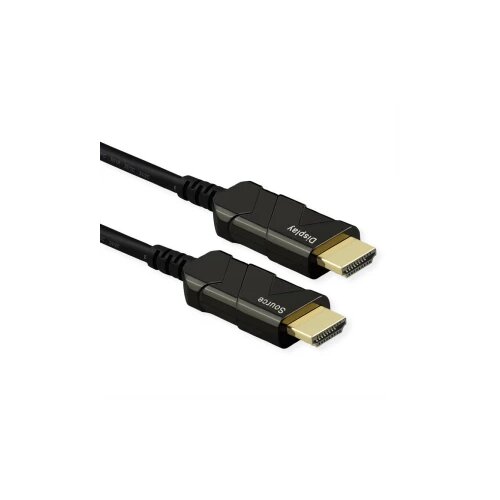 Roline HDMI priključni kabel HDMI A utikač 50 m crna 14013487 HDMI kabel Cijene