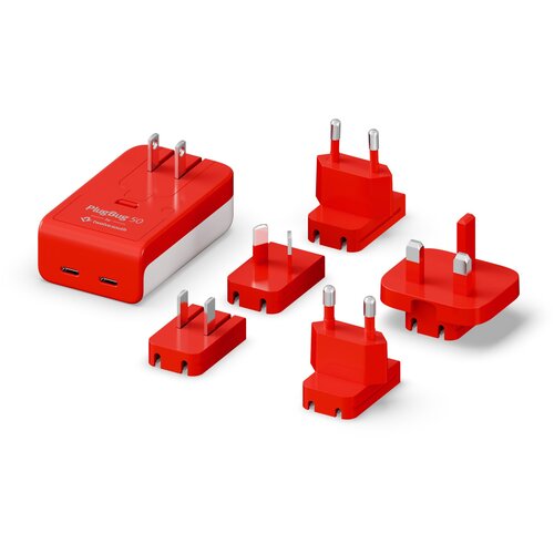 TWELVE SOUTH PlugBug 50W USB-C Wall Travel Charger with Find My Cene