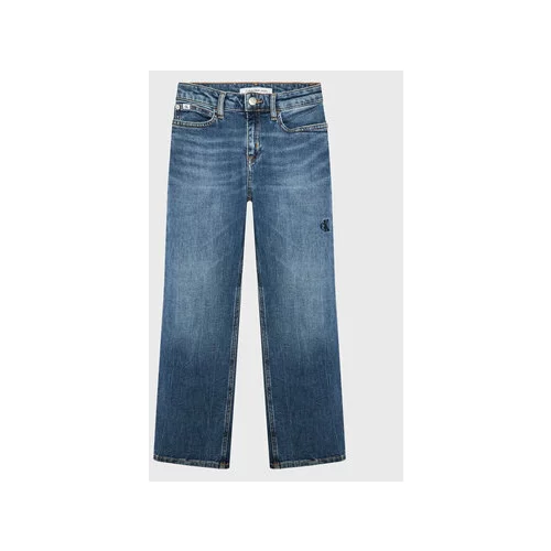 Calvin Klein Jeans Jeans hlače IG0IG01807 Modra Relaxed Fit