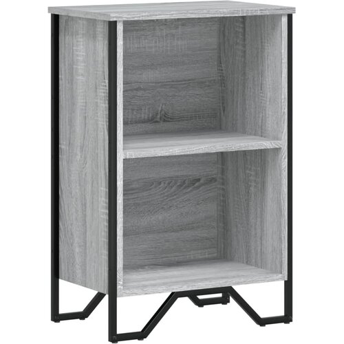 Maison Chic Knjižna omara - Knjižni regal siva sonoma 50x31x74,5 cm inženirski les, (21725115) Slike
