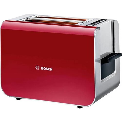 Bosch Toastnik TAT8614N rdeč 860W, (5000510816) Cene