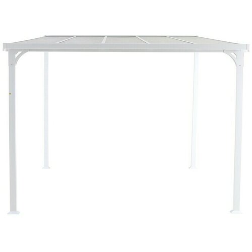 SUNFUN paviljon od aluminija cipar (d x &amp;scaron;: 300 x 300 cm, bijele boje) Slike