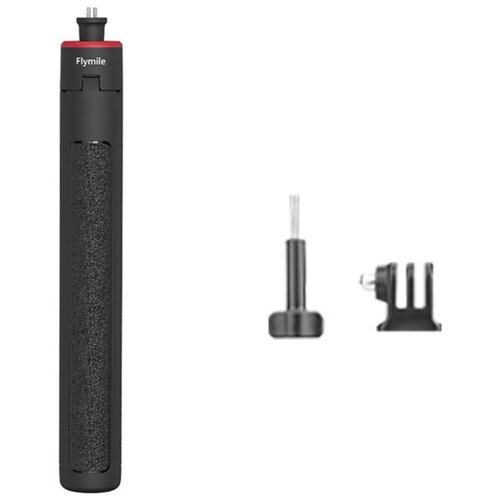 INF Raztegljiva selfie palica, združljiva z Insta360 X5, Action6 in Pocket3 &amp;ndash; 2 v 1 stojalo/selfie palica, 6-stopenjska teleskopska, ABS+aluminij, 1.6, (5000244322) Slike