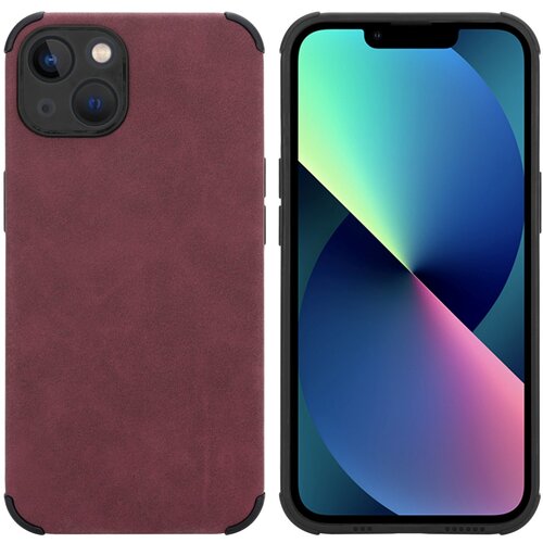 Cadorabo Case, združljiv z Apple v Burgund Purple - Zaščitni pokrov iz silikona TPU z plemenito umetno seminsko hrbet, (20617692) Cene