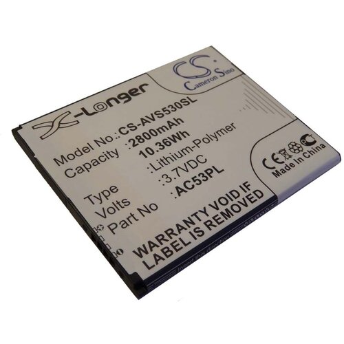 VHBW Baterija za Archos 53 Platinum, 2800 mAh Slike
