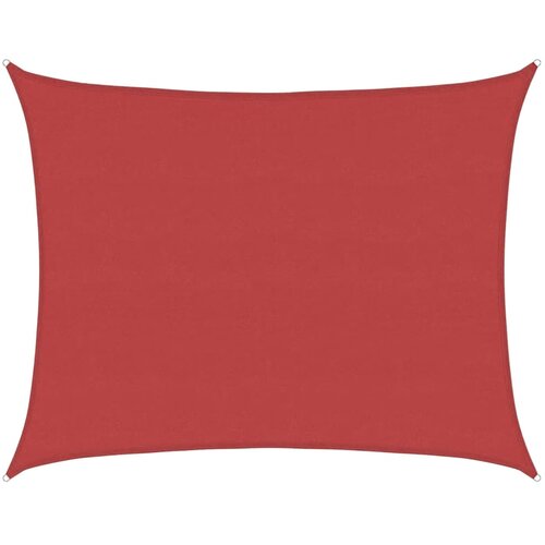  Jedro za za&amp;scaron;titu od sunca 160 g/m&amp;sup2; crveno 6 x 7 m HDPE Slike