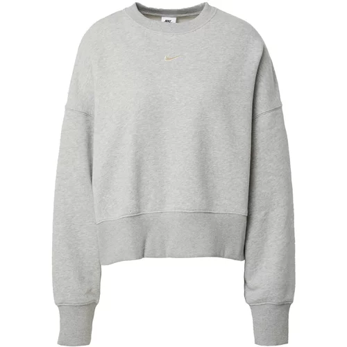 Nike Sportswear Sweater majica ecru/prljavo bijela / siva melange