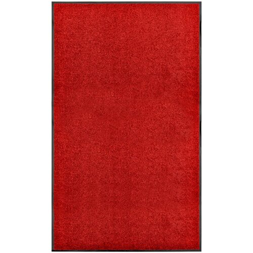 vidaXL Otirač perivi crveni 90 x 150 cm Cijene