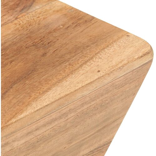  Stolić za kavu V-oblika 66 x 66 x 30 cm masivno bagremovo drvo Slike