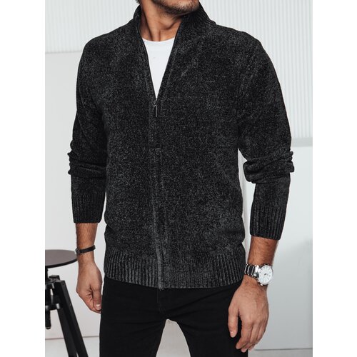 DStreet Sweter męski rozpinany ciemnoszary Slike