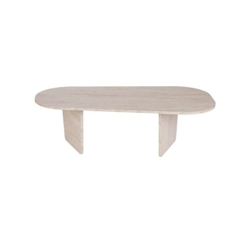 Hanah home sto za kafu ovalis travertine Slike