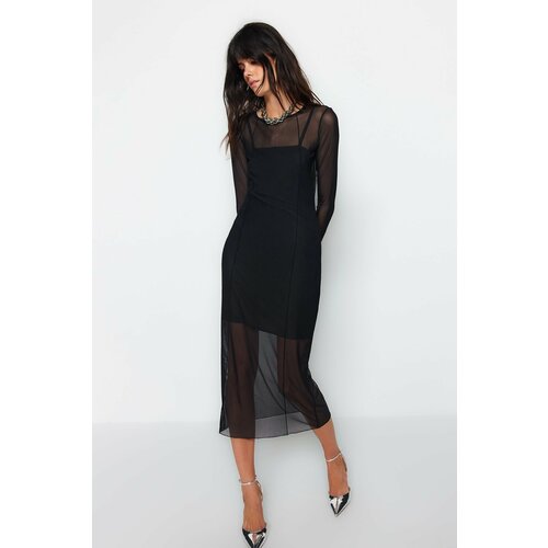 Trendyol Dress - Black - Bodycon Slike