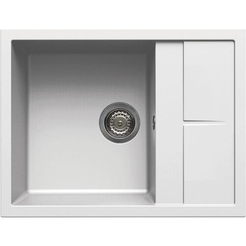  Sudoper SHR Unico 125 + slavina C01 Bianco Slike