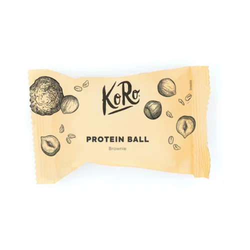 KoRo protein ball brownie