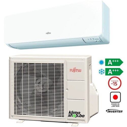  Uređaj Fujitsu INVERTER A+++ ASYG12KGTA AOYG12KGT -15°C Cijene