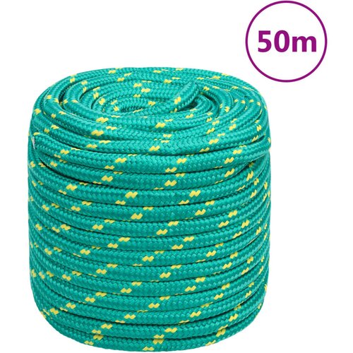 vidaXL Vrv za čoln zelena 18 mm 50 m polipropilen Cene