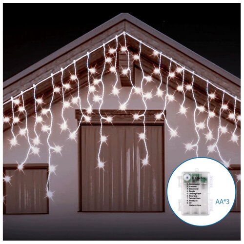 Aigostar LED spoljašnja girlanda 200xLED/8 funkcija 13x0,6m IP44 hladno bela Cene