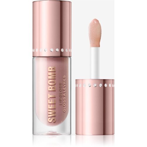 Revolution glos za ustnice - Y2K Baby Sweet Bomb Lip Gloss - Candyfloss Pink Glitter Cene