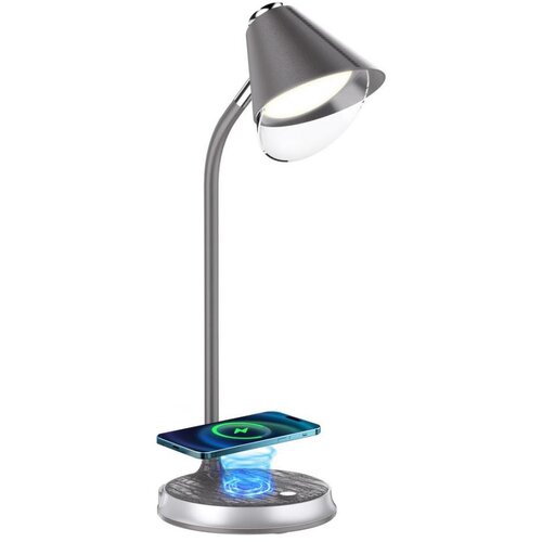  Immax 08972L - LED prigušiva stona lampa FINCH LED/9W/12/230V siva/hrom Cene