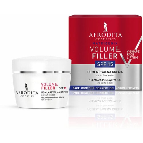 Afrodita Cosmetics Matrigenix Volume Filler Spf 15 krema za suvu, osetljivu kožu 50ml Cene