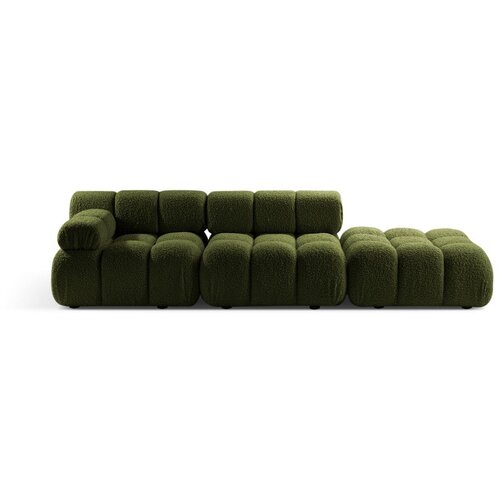 Micadoni Zelena sofa od bouclé tkanine 282 cm Bellis – Home Cijene
