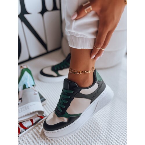 DStreet Sneakersy damskie MEILA czarno-zielone Cene