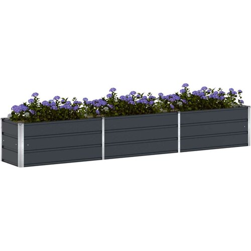  Sadilica Antracit 480 x 50 x 45 cm Cinkani čelik Slike