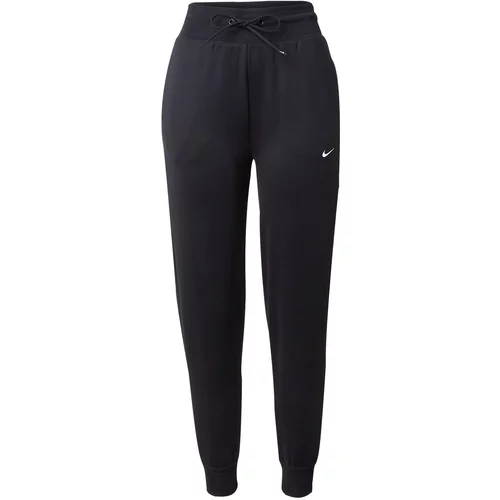 Nike Sportske hlače 'One' crna / bijela