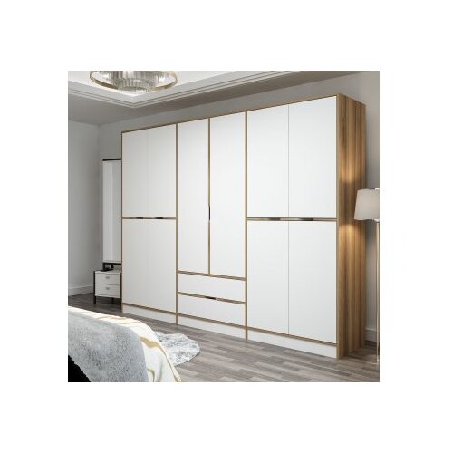 Hanah home Ormar Elina, 270x210x52cm, Bijeli Slike