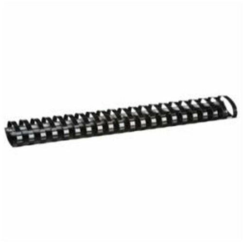 Klipko Spirale PVC 32 mm, ovalne, Crna Slike