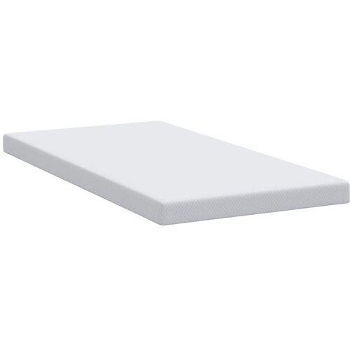  Nadmadrac od memorijske pjene 90 x 200 cm Thick Mekano Bijela Slike