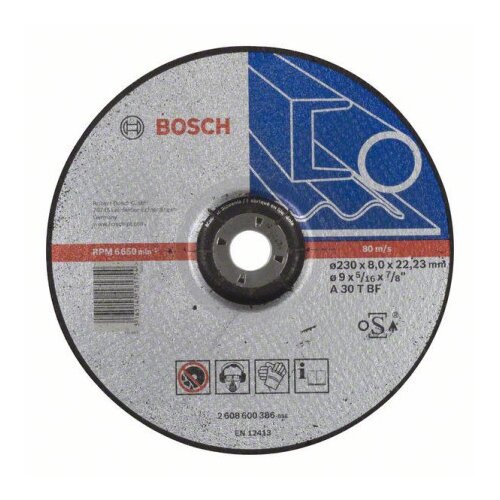 Bosch rezni disk za bru&amp;scaron;enje 230x8 mm za Slike