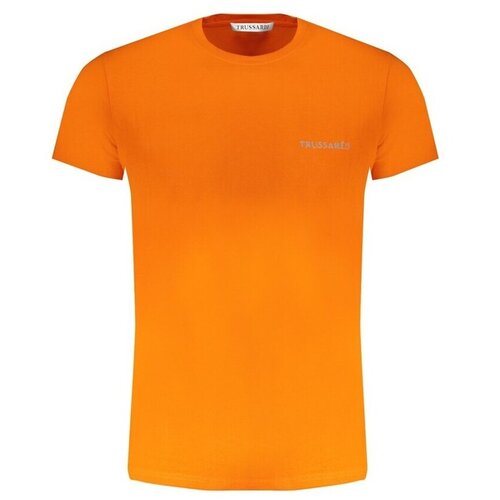 Trussardi Majice s kratkimi rokavi tru2mts02 Oranžna Slike