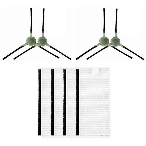 INORCO Rezervni deli za robotske sesalnike M201/M210/M501A/M571/T700 Stranski krtačni filter, (22028614) Slike