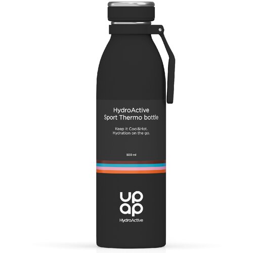 UPAP metalna termo boca Hydractive, 500ml, Crna Cene