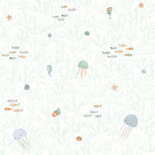 Casadeco Tapeta Companions Of The Sea 3 boje Cijene