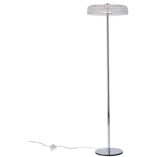  led podna lampa perforato LED/10W/230V 3000K sjajni hrom Slike