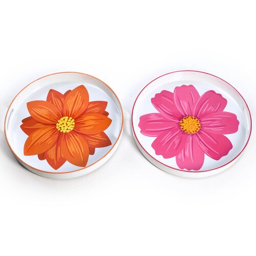 Mhome Pladenj Cvet 33xh4cm / več barv / plastika, (5000199925) Slike