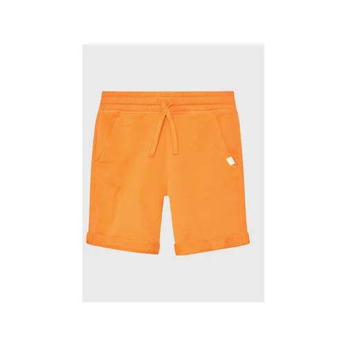 United Colors Of Benetton Športne kratke hlače 3J68C901G Oranžna Regular Fit