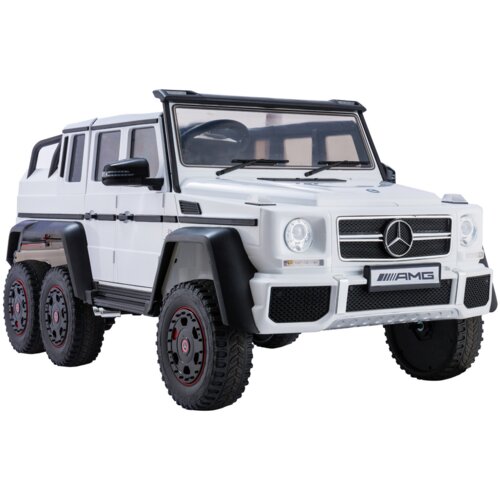  Licencirani auto na akumulator G63 6x4 24V - bijeli Cijene
